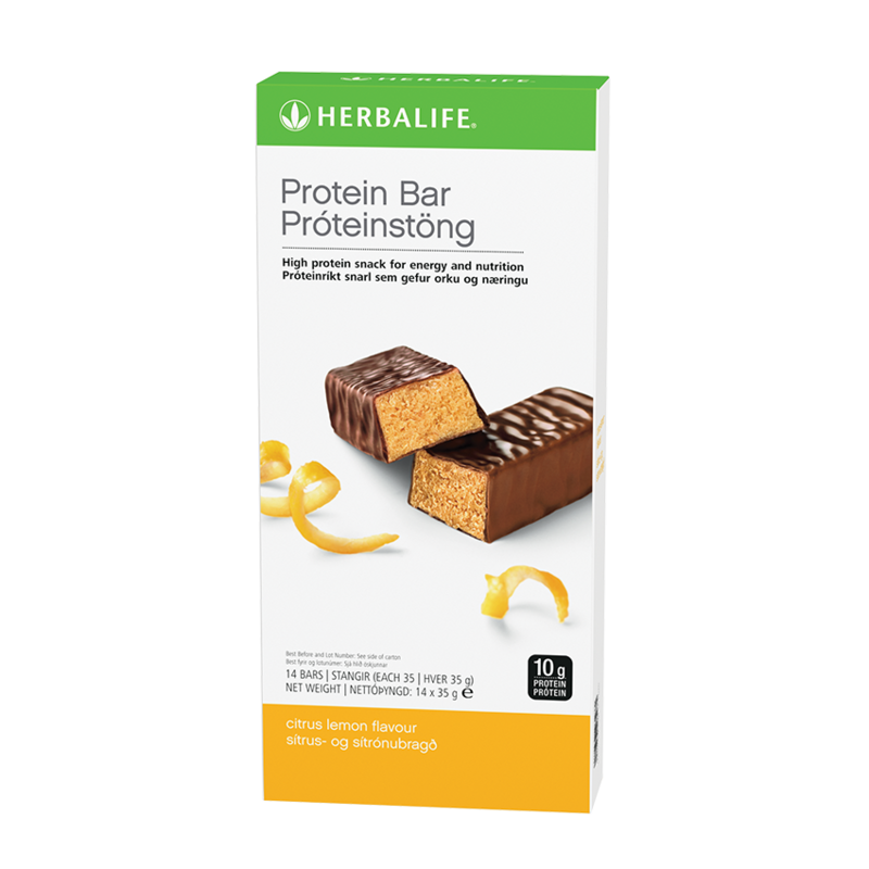 Protein Bars Citrus Lemon 14 per box