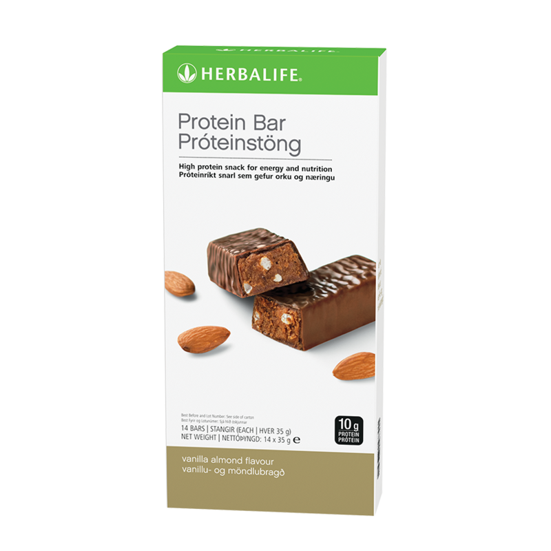 Protein Bars Vanilla Almond 14 per box