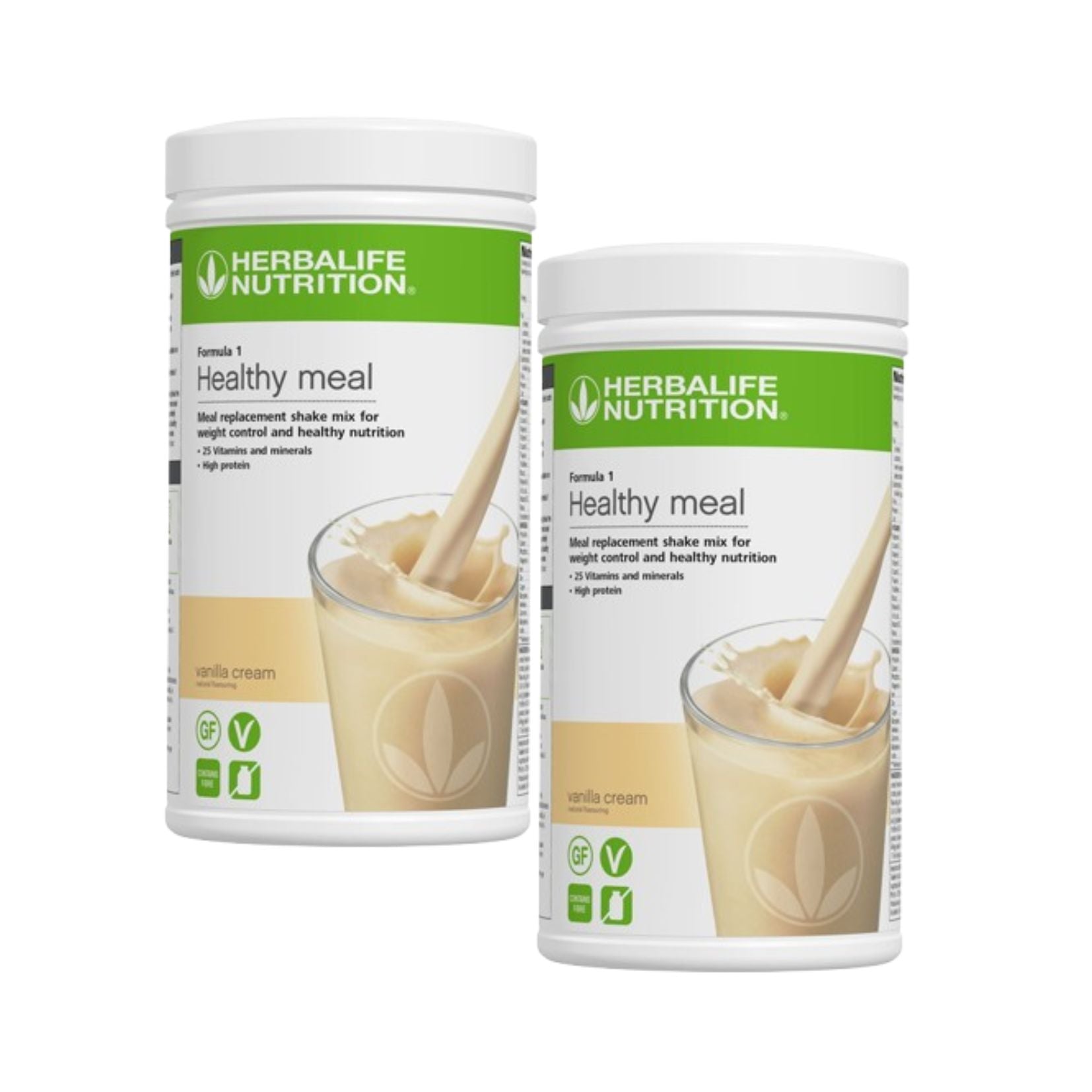 Pack of 2 Formula 1 Vanilla 780g
